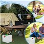 DTYGUIXE Bidon à Eau Pliable 10L Réservoir d'Eau Pliable Reserve Eau Camping Conteneur d'Eau Pliable avec Robinet Portable Bidon