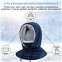 DTYGUIXE Balaclava Chapeau Cagoule Capuche Balaclava Cagoules Polaire Homme Balaclava Polaire Hiver Respirant Cagoule Chapeau Ca