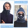 DTYGUIXE Balaclava Chapeau Cagoule Capuche Balaclava Cagoules Polaire Homme Balaclava Polaire Hiver Respirant Cagoule Chapeau Ca