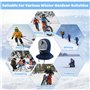 DTYGUIXE Balaclava Chapeau Cagoule Capuche Balaclava Cagoules Polaire Homme Balaclava Polaire Hiver Respirant Cagoule Chapeau Ca