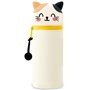 DGTSYAL Trousse Ecole 2 en 1 en Silicone Souple Kawaii