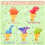 EPXOIQC Lot de 5 Mini Dinosaures Pistolets à Eau Jouet Pistolet à Aeau Dinosaure Jouet Aquatique Pistolet a Eau Dinosaure Eau En