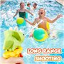 EPXOIQC Lot de 5 Mini Dinosaures Pistolets à Eau Jouet Pistolet à Aeau Dinosaure Jouet Aquatique Pistolet a Eau Dinosaure Eau En