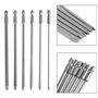 Gasea 6Pcs 6.35mm Queue Hexagonale Croix Magnétique Phillips Vis Tête Tournevis Kit Outils électriques Longueur de 150mm