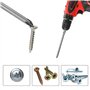 Gasea 6Pcs 6.35mm Queue Hexagonale Croix Magnétique Phillips Vis Tête Tournevis Kit Outils électriques Longueur de 150mm