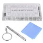 Gasea 1000pcs Mirco Kit Vis de Réparation de Lunettes Lunettes de Soleil Montres Écrou Assortiment Remplacement Vis de Lunettes 