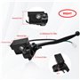 Wai Danie 22MM 7/8'' Maître Cylindre de frein avant Compatible avec Yamaha XT600 XT550 XT350 TT250 XT225 YFM350 YFM250 GY6 49cc-