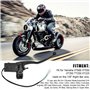 Wai Danie 22MM 7/8'' Maître Cylindre de frein avant Compatible avec Yamaha XT600 XT550 XT350 TT250 XT225 YFM350 YFM250 GY6 49cc-