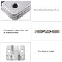 KINDPMA 10 Paires [20 pack] Support de Montage Dissimulé Encastré Connecteur de Meubles Boucle Quincaillerie Murale en Acier Ino