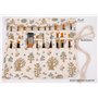 Amoyie trousse à crayon enroulable pour pinceaux de peinture, sacs organiseurs de toile, enveloppe de crayon porte-brosses poche