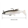 GZGXKJ 5 Pièces Leurre de Peche Black Bass Kit de Peche a la Truite Materiel de Peche au Brochet Ensemble de Leurres de Pêche, A