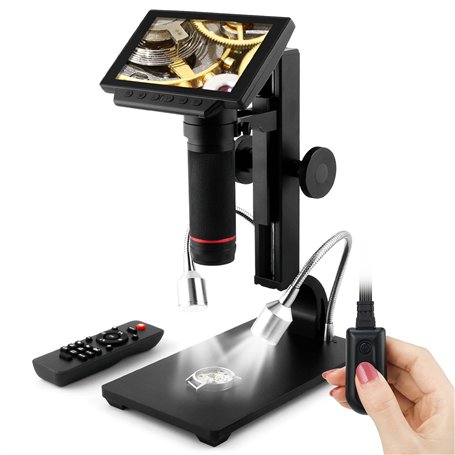 Andonstar ADSM302 - Microscope numérique HDMI 1080p avec écran de 12