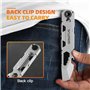 GIRIAITUS Multi-Outils EDC avec Tournevis à Cliquet Bidirectionnel et Stylo Éternel, Clés, Pied de Biche, Ouvre-Bouteilles et Ou