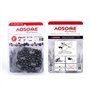 AOSOME Tronçonneuse Elagueuse Thermique, con Moteur à Essence 25,4 cm³, 1,2 CV, Guide 25 cm, 2 Chaînes de 10"
