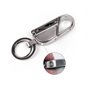 OFKPO 4 en 1 Porte-clés Multifonctions, Porte Clés Décapsuleur, Ouvre-Bouteilles Créatif Porte-clés avec LED