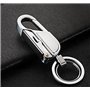 OFKPO 4 en 1 Porte-clés Multifonctions, Porte Clés Décapsuleur, Ouvre-Bouteilles Créatif Porte-clés avec LED