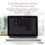 NETGEAR GS308EPP Commutateur réseau 8 Ports Gigabit Ethernet Plus avec 8 PoE+ @ 123 W, Montage Mural ou de Bureau