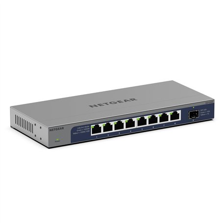 NETGEAR Commutateur Non géré Gigabit Ethernet 8 Ports 1G/10G (GS108X) – avec 1 x 10G SFP+