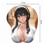 Odrys Blue Archive Tapis de Souris,Tapis de Souris de Jeu 3D Anime Girl Big Chest avec Repose-Poignet en Gel, Tapis de Souris Er