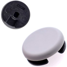 Game Story (Vendeur français) - Lot de 2 Capuchons de Joystick Gris de Rechange Compatible pour Console 3ds / 3DS XL / 2DS / 2DS
