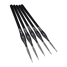 Pinceaux Peinture Professionnels Détail Ensemble de Pinceaux Pour Acrylique Huile Aquarelle Nail Art Pinceau de détail Ensemble