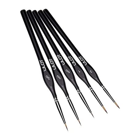 Pinceaux Peinture Professionnels Détail Ensemble de Pinceaux Pour Acrylique Huile Aquarelle Nail Art Pinceau de détail Ensemble