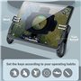 Ozkak Manette De Jeu pour iPad Contrôleur Tablette 4 Triggers Gamepad Joystick avec Support Rotatif pour PUBG Tablet Android iOS