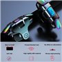 Ozkak Contrôleur de Jeu Gachette Mobile, Tir Rapide Clic à Haute Fréquence Automatique 5 Niveaux, L1R1 Déclencheur Trigger Tirer