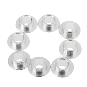 MUXSAM 8pcs Patins à roulettes Centre Entretoise Coussinet Douille Accessoires de Roues Skate Roller Inline Skate Roulement de R