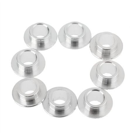 MUXSAM 8pcs Patins à roulettes Centre Entretoise Coussinet Douille Accessoires de Roues Skate Roller Inline Skate Roulement de R