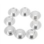 MUXSAM 8pcs Patins à roulettes Centre Entretoise Coussinet Douille Accessoires de Roues Skate Roller Inline Skate Roulement de R