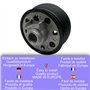 [DTi 320] Dorado Tuning Adaptateur de Moyeu/Moyeu de Volant/Compatible avec ◆ 206 GTI XS XSI