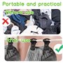 Lithyc 60 PièCes Pinces Chaussettes - Pince A Linge Chaussette - Pince Chaussettes pour Machine à Laver,Mini Pinces à Linge avec