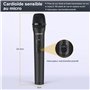 avec 4 Microphones dynamiques Portables