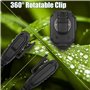 Retevis RS114 Talkie Walkie Haut-Parleur Microphone IP54 Étanche 2 Pin Compatible avec Talkies Walkies RT24 RT27 RT3S RT5R RT81 