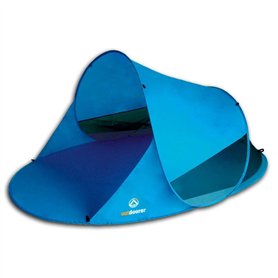 Outdoorer - Tente de Plage Parasol Pop up Zack II Bleu
