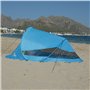 Outdoorer - Tente de Plage Parasol Pop up Zack II Bleu, UV 60