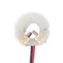 WANGCL 1 ensemble de charbon de moteur Burch pour HILTI SFC14-A SFC14A SFC22A SFC-A SFC-22A Outils de moteur - 3 x 8 x 13 mm