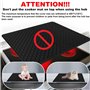 XRPRPX Tapis de Protection Plaque Induction, Tapis de Cuisson à Induction en Silicone 71x50cm Tapis pour Plaques à Induction Pro