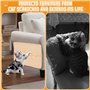 XRPRPX Tapis Griffoir pour Chat Antidérapant 59x39 cm, Tapis Sisal Naturel Beige Tapis à Gratter Horizontal Durable Tapis pour C