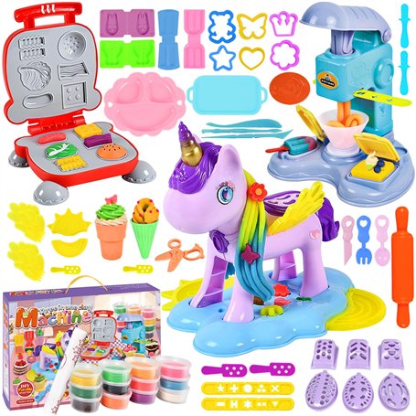 Snarflun 59 Pâte À Modeler pour Enfants avec 12 Pots