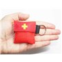 Worldconnection Lot de 10 masques de respiration Rouge CPR