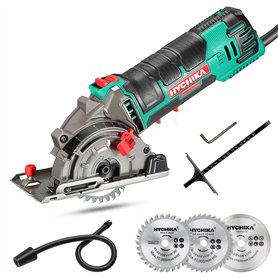 HYCHIKA 500W Mini Scie Circulaire