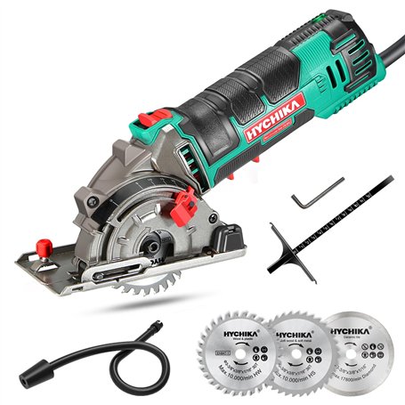 HYCHIKA 500W Mini Scie Circulaire