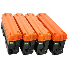 TONER EXPERTE® SPC220E 4 Cartouches de Toner compatibles pour Ricoh Aficio SP C220N C220S C221SF C222DN C222SF SPC240DN C240SF |