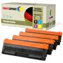 TONER EXPERTE® SPC220E 4 Cartouches de Toner compatibles pour Ricoh Aficio SP C220N C220S C221SF C222DN C222SF SPC240DN C240SF |