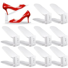 LPAOIS Lot de 10 Support à Chaussures Réglables
