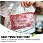 Machine Sous Vide Alimentaire 5 en 1, Appareil Sous Vide Alimentaire avec Mode Sec et Humide, 100 Sacs Sous Vide Inclus, Emballe