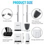 2PCS Brosse Toilettes WC Silicone