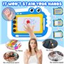 PQETBV Crocodile Ardoise Magique Jouet Enfant 2 3 4 5 6 7 Ans, Enfant Tableau de Dessin Magnétique Effaçable Educatif Cadeau 2-7
